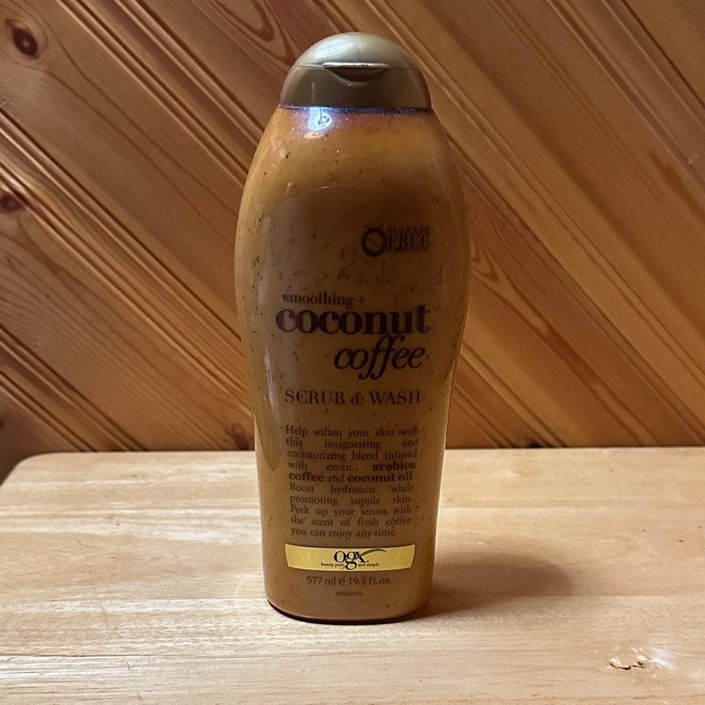 OGX Coconut Coffee Body Scrub & Wash